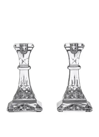 Waterford Crystal Lismore Candlestick Set of 2